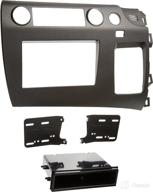 🚗 metra 99-7871 single/double din installation kit for 2006-2009 honda civic vehicles - charcoal grey логотип