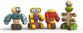 img 4 attached to Набор персонажей BeginAgain Tinker Totter Robot, игровой набор из 28 предметов, дети от 3 лет, модель: I1608