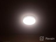 img 1 attached to 💡 Yeelight LED Jade Ceiling Light Mini 350 (Star Trail), 24W, White Armature and Shade review by Ada Falkowska ᠌