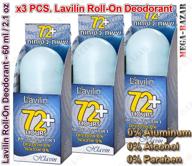 🌿 lavilin deodorant roll blue - long-lasting odor protection in a convenient pack logo