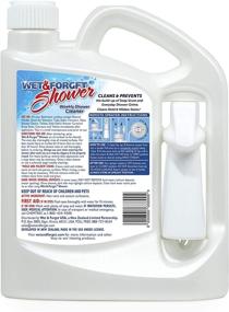 img 3 attached to 🚿 Wet & Forget Shower Cleaner - No-Scrub Weekly Application, Bleach-Free Formula, 64 OZ Ready-to-Use