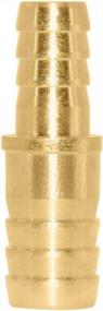 img 1 attached to 4-Pack Beduan Brass Hose Barb Reducer, 1/2" To 3/8", Air Water Fuel Fitting Splicer Mender Union