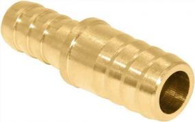 img 2 attached to 4-Pack Beduan Brass Hose Barb Reducer, 1/2" To 3/8", Air Water Fuel Fitting Splicer Mender Union