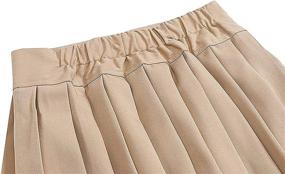 img 2 attached to Cromoncent Pleated School Uniform Skirts Girls' Clothing : Skirts & Skorts