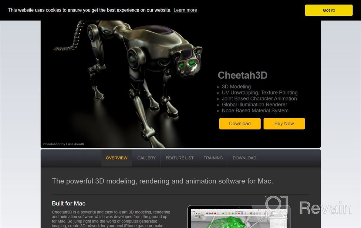 img 1 attached to Cheetah 3D review by Ryan Brunson