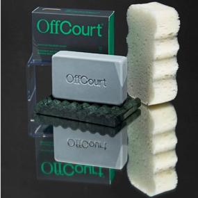 img 2 attached to Experience A Luxurious Deep Cleanse With OffCourt'S Exfoliating Body Soap For All Skin Types - Infused With The Rejuvenating Scent Of Coconut Water And Sandalwood