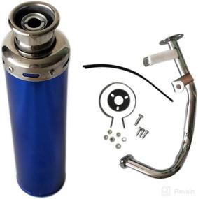 img 2 attached to NEW! High Performance Exhaust System Muffler For GY6 139QMB QMB139 1P39QMB 4 Stroke 50Cc 150Cc Scooters (50CC