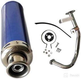 img 3 attached to NEW! High Performance Exhaust System Muffler For GY6 139QMB QMB139 1P39QMB 4 Stroke 50Cc 150Cc Scooters (50CC