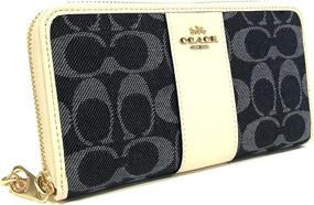img 3 attached to COACH Womens Around Wallet Signature Women's Handbags & Wallets ~ Wristlets