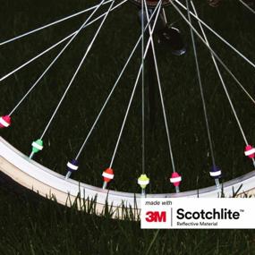 img 1 attached to Stay Safe And Stylish With Salzmann'S 3M Scotchlite Spoke Beads - Pack Of 36