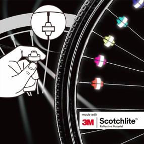 img 2 attached to Stay Safe And Stylish With Salzmann'S 3M Scotchlite Spoke Beads - Pack Of 36