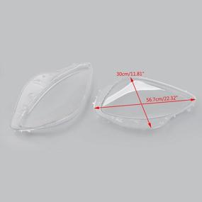 img 2 attached to 2005-2013 Corvette C6 Headlight Replacement Lens Driver & Passenger L+R PAIR