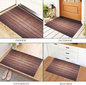 img 1 attached to 23.6" X 35.4" Colorful Doormat - Non-Slip PVC Floor Mat For Entryway, Kitchen, Bedroom & More | Darkyazi