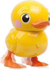 img 2 attached to 🐤 Ultimate Fun with Robo Alive Junior Battery-Powered Baby Duck Bath Toy by ZURU, Yellow!