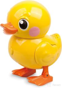img 3 attached to 🐤 Ultimate Fun with Robo Alive Junior Battery-Powered Baby Duck Bath Toy by ZURU, Yellow!