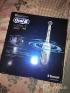 img 1 attached to Bluetooth-Enabled Sakura Pink Oral-B Genius 8000 Electric Toothbrush review by Ada Sz ᠌