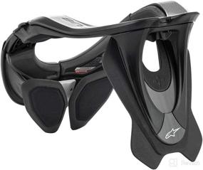 img 1 attached to Alpinestars Bionic Neck Support Black Motorcycle & Powersports