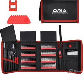 img 4 attached to 🔧 ORIA Precision Screwdriver Set 142 in 1 - Ultimate Repair Tool Kit for Smartphone, PC, Toys & More!