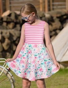 img 1 attached to Stylish & Playful Sleeveless Dresses For Girls - UNICOMIDEA Summer Collection