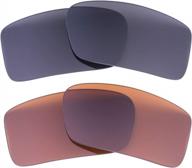 upgrade your oakley gascan with lenzflip polarized replacement lenses - made in usa logo