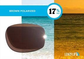 img 2 attached to Upgrade Your Oakley Gascan With LenzFlip Polarized Replacement Lenses - Made In USA