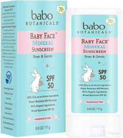 img 4 attached to 🌞 Babo Botanicals Mineral Sunscreen Stick: Ultimate Sun Protection in a Convenient Stick Form