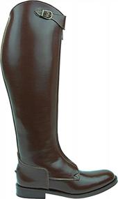 img 1 attached to Stylish And Durable Women'S Polo Boots: Hispar Invader-1 Knee High Leather Equestrian Brown