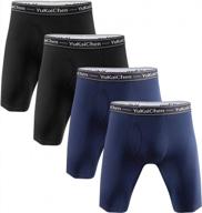 Buy YuKaiChenMen's Pouch Underwear Performance No Ride Up Boxer