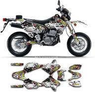 🏍️ enhance your suzuki drz 400 sm supermoto with kungfu graphics custom decal kit: szdrse9919020-ko логотип