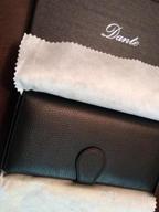 img 1 attached to Genuine Leather RFID-Blocking Wallet For Women: Spacious With Wristlet And Card Holders By Lavemi review by Matthew Carr