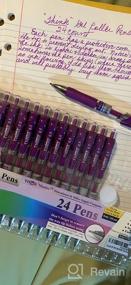img 6 attached to [24 ручки - красные чернила] Выдвижные гелевые ручки Think2. (24 красных) ручки-роллеры Fine Point (0,5 мм) с удобным захватом. ПЕРЕД ИСПОЛЬЗОВАНИЕМ РУЧКИ СНИМИТЕ НАКОНЕЧНИК ВОСК НА КОНЦЕ РУЧКИ
