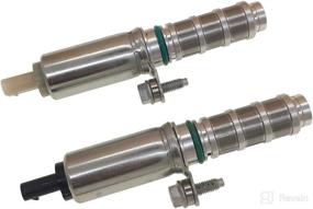 img 3 attached to YCT OCV Intake & Exhaust Variable Camshaft Position Actuator Timing Solenoid VVT VCT Valve Kit, Compatible with 12662736 12662737, Buick Cadillac Chevrolet Chevy GMC 2.0L 2.5L, Set of 2