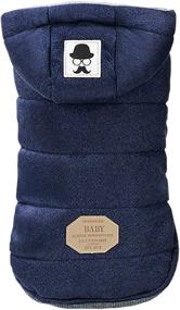 img 4 attached to Тепло и уют: Rdc Pet Hoodie Dog Coat - идеальная зимняя одежда для маленьких собак и средних кошек