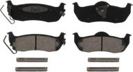 🔒 wagner quickstop zd1041 ceramic disc brake pad set: superior stopping power for enhanced safety логотип