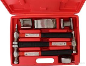 img 4 attached to 🔧 Revolutionize Your Auto Body Repair with the ABN Auto Body Shaping and Forming Repair 7-Piece Kit – The Ultimate Fender Roller Fixer and Dent Remover Tool Set, Complete with Hammer and Dolly