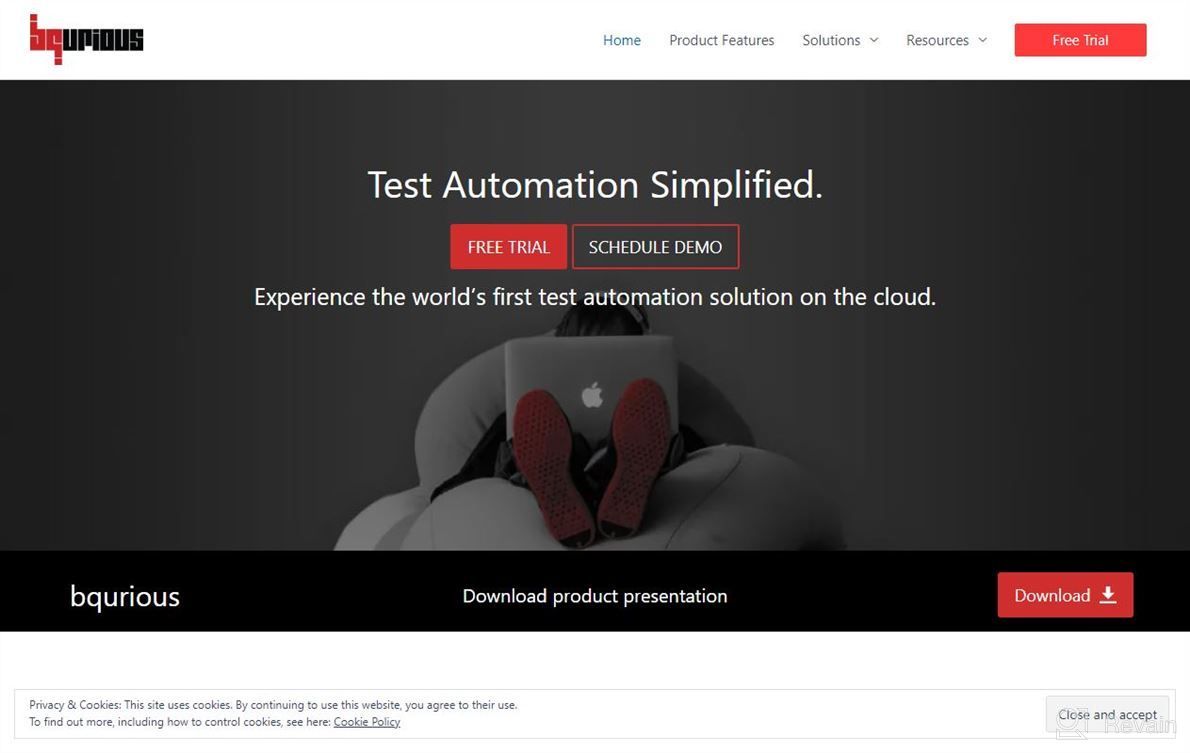 img 1 attached to Test Automation & Test Management Software review by Justin Butler