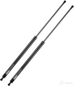 img 4 attached to 28-inch Heavy-Duty Gas Shock Strut Spring for Trailer Tonneau Cover Lift Supports - Set of 2 (200 Lbs/889N) by Vepagoo