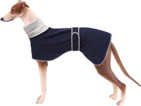 img 4 attached to 🧥 Reflective Bar Dog Coats: Winter Protection for Greyhounds, Lurchers, and Whippets