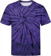 men's and women's rainbow tie dye short sleeve t-shirts, size small to 5x-large logo