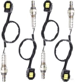 img 4 attached to 🔌 Higherbro Upstream and Downstream Oxygen O2 Sensor Set for 2007-2012 Jeep Liberty Dodge Nitro 3.7L 4.0L: Includes Sensor 1 & 2, Upper & Lower