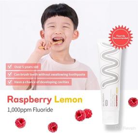 img 2 attached to Squeezable Raspberry 🦷 Toothpaste with Fluoride and Preservatives