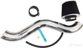 img 2 attached to 🚗 1997-2002 Honda Accord Cold Air Intake Filters System Kits Replacement - DX Sedan, EX-R Sedan, LX Wagon