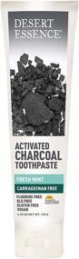 img 2 attached to Activated Charcoal Toothpaste by Desert Essence: Optimized for Better Results