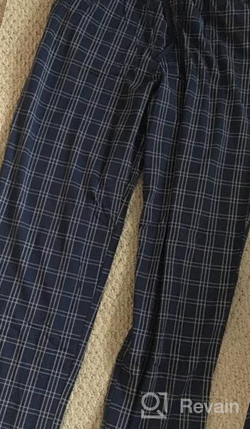 img 1 attached to Comfortable Cotton Pajama Bottoms for Men | DAVID ARCHY Sleep & Lounge Collection review by David West