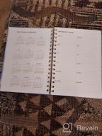 img 1 attached to CAGIE Weekly Monthly Undated Planner Women Work Schedule 12 Months 54 Weeks Organizer Any Time Planner Time Management Planner Goal Setting Planner For Girl Elastic Closure 5.7" X 8.3", (Pink) review by Greg Harris