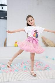 img 2 attached to Enchanting Range Of 36 Colors: Extra Fluffy Tulle Skirt For Baby Girls And Toddlers From 6M To 10T