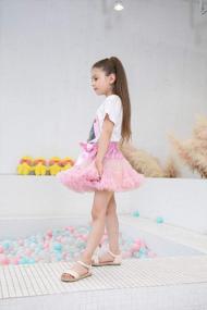 img 1 attached to Enchanting Range Of 36 Colors: Extra Fluffy Tulle Skirt For Baby Girls And Toddlers From 6M To 10T