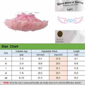 img 3 attached to Enchanting Range Of 36 Colors: Extra Fluffy Tulle Skirt For Baby Girls And Toddlers From 6M To 10T