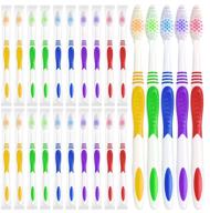 🪥 convenient individually disposable medium soft toothbrushes for optimal oral care logo