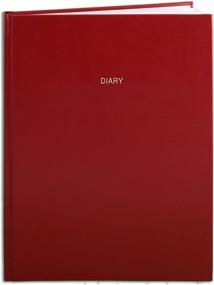 img 4 attached to BookFactory Business Diary Universal Dates - For Any Year (384 Pages - 8 1/2" X 11") Red Cover Smyth Sewn Hardbound (CAL-384-7CS-LR(Diary))